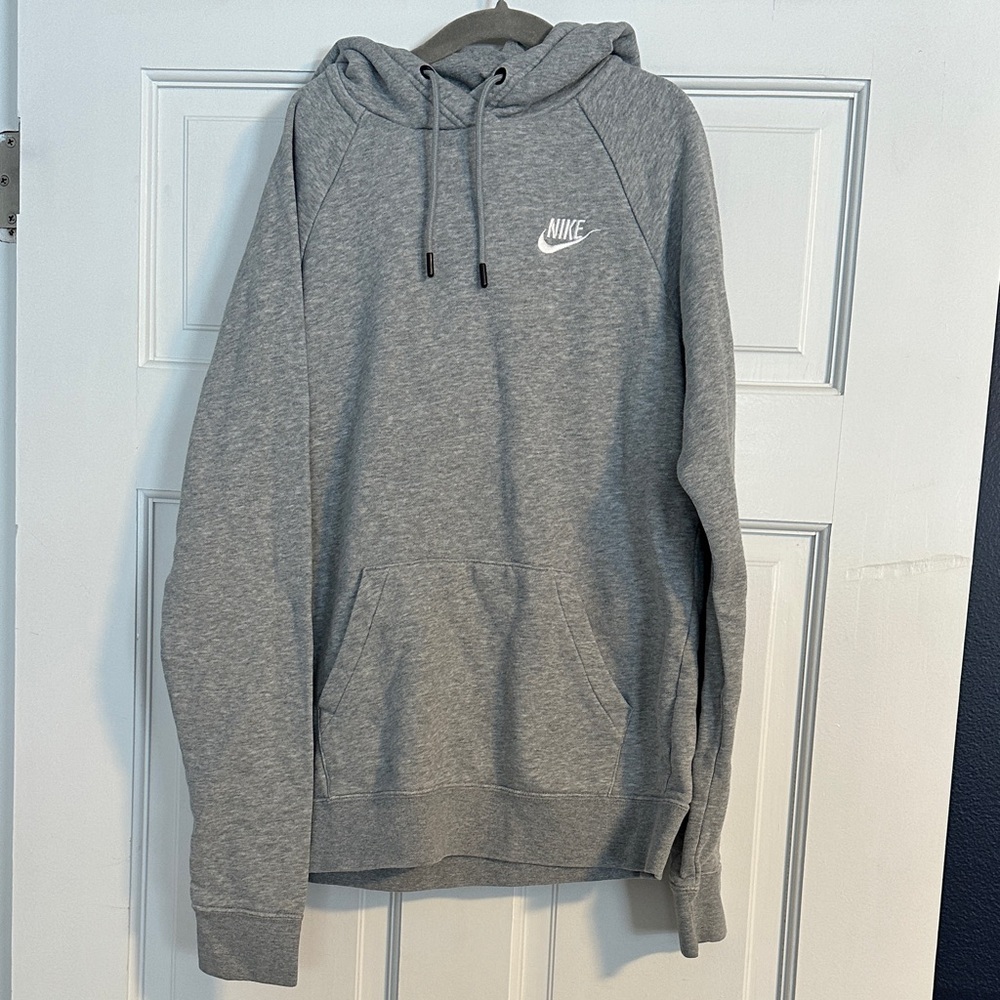 Nike Women's Heather Gray Hoodie